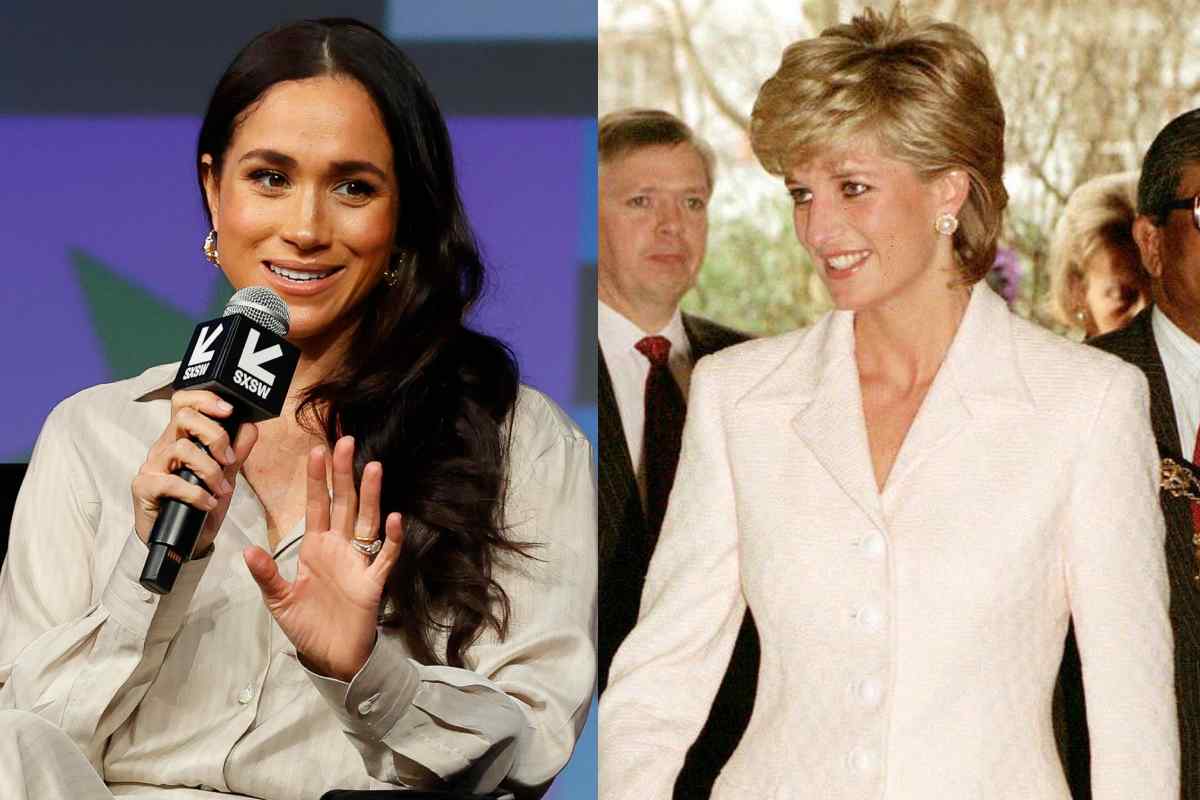 Meghan come Diana Spencer