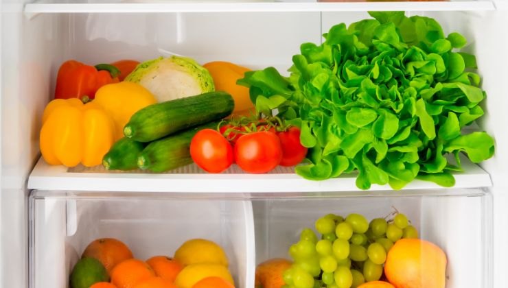 Conservare insalata in frigo