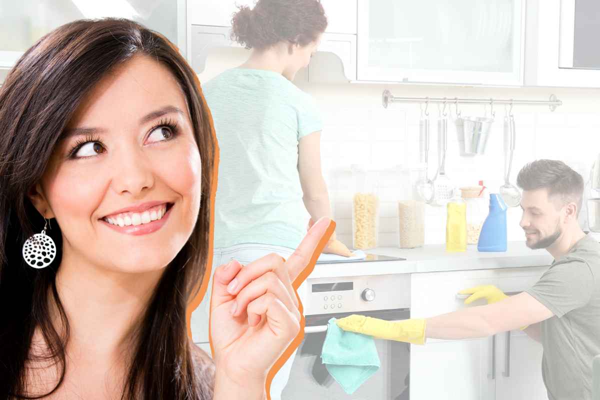 cucina germi sporcizia regola alto basso